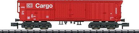 Trix 18080 N Scale Type Taems 892 Sliding-Roof Gondola - Ready to Run - Minitrix -- German Federal Railway - DB Cargo (Era V 1976, red)