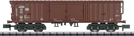 Trix 18091 N Scale 2-Axle Tank Car - Ready to Run - Minitrix Hobby -- VTG (Era VI, gray, black)