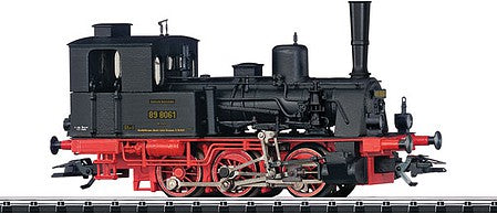 Trix 21344 HO Scale 800 Years of Rostock Train-Only Set - Sound and Digital -- German State Railroad DRG - Class 89.80 0-6-0T, 3 Cars (Era II 1920s)
