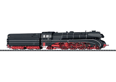 Trix 22104 HO Scale Class 10 4-6-2 Oil Tender w/Sound & DCC -- German Federal Railway (Era III; black, red)