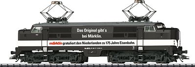 Trix 22128 HO Scale Class 1200 Electric w/Sound & DCC -- Dutch State Railways NS (Era VI 2013, 175th Anniversary; black, white)