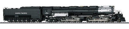 Trix 22163 HO Scale 4-8-8-4 Big Boy - Sound and DCC - Magnetic Knuckle Couplers, RP25 Wheels -- Union Pacific #4014 (2019 Version; black, graphite)