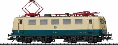 Trix 22171 HO Scale Electric Class 141 Locomotive - Powered Digital with Sound - Limited Edition -- German Federal Railway (Ocean Blue)