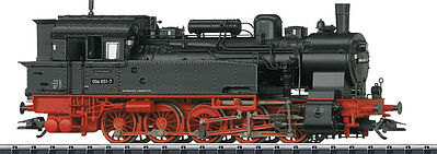 Trix 22187 HO Scale Class 094 0-10-0T Locomotive with Sound & DCC -- German Federal Railway #094 651-7 (Era III 1969-1970; black, red)