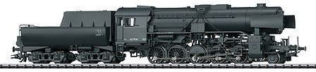 Trix 22225 HO Scale Class 42 2-10-0 with Tub-Style Tender - Sound and DCC-SX -- German State Railroad #42 506 (Era II 1944, black)