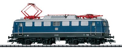 Trix 22267 HO Scale Class E 10.1 Electric - Standard DC -- German Federal Railway (Era III 1964; blue, silver, black)