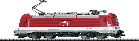 Trix 22287 HO Scale Skoda Type 109 E Class 381 Electric Locomotive - Standard DC -- Slovakian Railroad Company ZSSK #381 002-5 (Era VI 2015; red, gray, white)