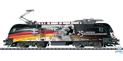 Trix 22346 HO Scale Electric Locomotive -- TX Logistik (25th Years of German Reunification Scheme)