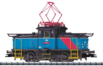 Trix 22387 HO Scale Class Ue Electric Locomotive - Standard DC -- Swedish State Railways SJ (Era V; blue, red, black)