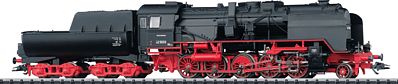 Trix 22429 HO Scale Class 42.90 2-10-0 Locomotive with Tub Tender & Wagner Deflecters- Sound & DCC -- German Federal Railway (Era III 1955; black, red)