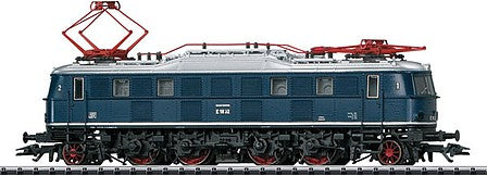 Trix 22451 HO Scale Class E 18 Electric Locomotive with Sound & DCC -- German Federal Railway #E 18 32 (Era III 1964; blue, silver, black)