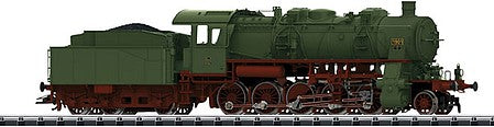 Trix 22458 HO Scale Class G 12 2-10-0 Steam Locomotive with Sound, Smoke & DCC -- Royal Wurttemberg State Railways K.W.St.E. #1901 (Era I; green, red)