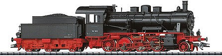 Trix 22562 HO Scale Class 56.2-8 2-8-0 Freight Locomotive with Sound, DCC & Smoke -- German State Railroad #56 569 (Era II; black, red)