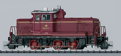 Trix 22616 HO Scale Class 260 Diesel Hydraulic Switcher with Sound & DCC/SX -- German Federal Railway (Era IV; red, gray)