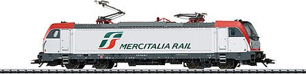 Trix 22669 HO Scale Bombardier TRAXX DC3 Class 494 Electric - Sound and DCC-Digital -- Mercitalia Rail (Era VI 2018; silver, gray, green, red)