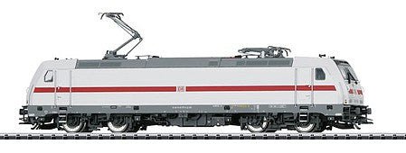 Trix 22681 HO Scale Bombardier Traxx P 160 AC2 Class 146.5 Electric Locomoitive with Sound, DCC/SX -- German Federal Railway #146 575-6 (Era VI 2015; white, red)