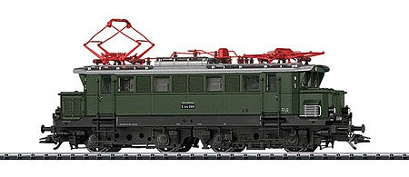 Trix 22710 HO Scale Class E 44 Electric Locomotive with Sound & DCC/SX -- German Federal Railway #E 44 088 (Era IV 1959; green, black, silver)