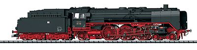 Trix 22814 HO Scale Class 01 4-6-2 Locomotive with Sound & DCC/SX -- Histroic Railway, Frankfurt #01 118 (Era VI 2013; black, red)