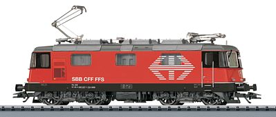 Trix 22835 HO Scale Class Re 4/4 II 420 Electric - Standard DC -- Swiss Federal Railways SBB (Era VI; red, white, gray, black)