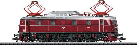 Trix 22919 HO Scale Class E 19.1 Electric Locomotive with Sound & DCC/SX -- German State Railroad DR #E 19 12 (Era II; red, silver)