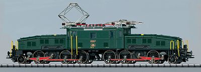 Trix 22957 HO Scale Class Be 6/8 II Crocodile Electric Locomotive with Sound & DCC/SX -- Austrian Society for Railroad History Museum OGEG #13257 (Era IV, green)