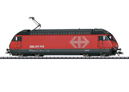 Trix 22969 HO Scale Class 460 Electric Locomotive with Sound & DCC -- Swiss Federal Railways SBB-CFF-FFS #460 106-8 (Era VI 2018; red, black)