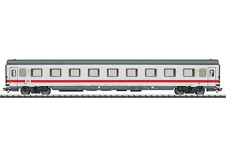 Trix 23070 HO Scale Type Avmz 108.1 1st Class Compartment Car - Ready to Run -- German Railroad, Inc. DB AG (Era VI 2003, white, red, gray)