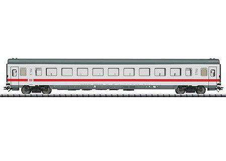Trix 23141 HO Scale Type Bpmbz 295.6 2nd Class Coach - Ready to Run -- German Railroad, Inc. DB AG (Era VI 2003, white, red, gray)