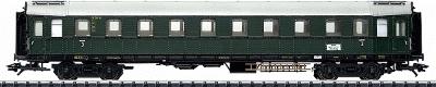 Trix 23384 HO Scale Era III 3rd Class Passenger Car -- German Federal Railway (Hecht)