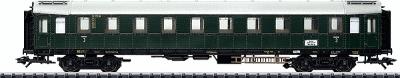 Trix 23385 HO Scale Era III 3rd Class Passenger Car -- German Federal Railway (Hecht)