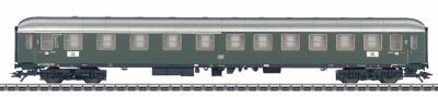 Trix 23402 HO Scale Type AB4um-63 1st/2nd Class Express Train Compartment Car - Era III -- German Federal Railway
