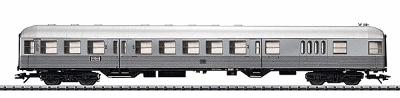 Trix 23405 HO Scale Type BD4nf-59 Cab Control Car -- German Federal Railway (Silver Coins)