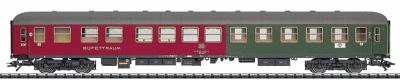Trix 23418 HO Scale Type BRbuumh 282 Half-Diner-Half-Compartment Car - Era IV -- German Federal Railway