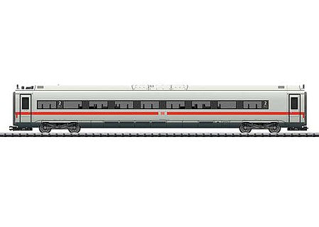 Trix 23972 HO Scale ICE 4 Class 412 2nd Class Intermediate Car Add-On - Ready to Run -- German Federal Railway (Era VI 2019; white, red)