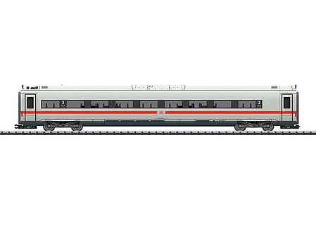 Trix 23978 HO Scale ICE 4 Class 412 2nd Class Intermediate Car Add-On - Ready to Run -- German Federal Railway (Era VI 2019; white, red)