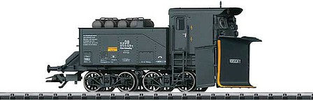 Trix 24125 HO Scale Klima 845 Snowplow - Ready to Run -- German Federal Railway (Era IV, black)
