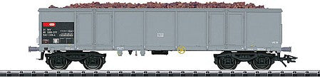 Trix 24370 HO Scale Type Eaos High-Side Gondola with Marker Light - Ready-to-Run -- Swiss Federal Railways SBB/CFF/FFS (Era IV, gray)