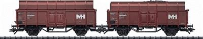 Trix 24422 HO Scale Coke Car 2-Car Set - Era IV -- Maxhutte