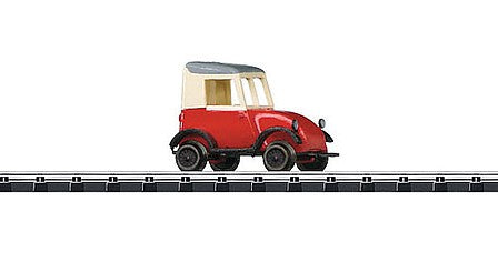 Trix 24575 HO Scale District Inspector's Class KLV 04 Gang Car - Non-Powered - Ready-to-Run -- Red, White