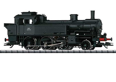 Trix 25130 HO Scale Class 130 TB 2-6-0T Locomotive with Sound & DCC -- French National Railways (Era III; black, red)