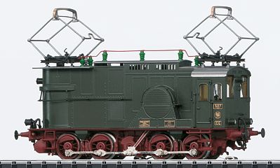 Trix 42507 HO Scale Class EG 507 Electric Locomotive with Digital - Fine Arts Brass - 3-Rail -- Royal Prussian Railroad Administration KPEV (Era I)