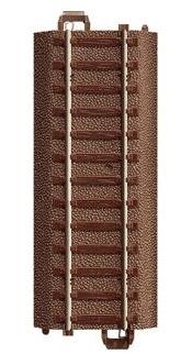 Trix 62094 HO Scale C-Track - Straight -- 3-3/4" 94.2mm