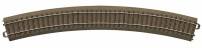 Trix 62430 HO Scale C-Track - Curved - 30 Degrees -- Radius: 22-13/16" 579.3mm
