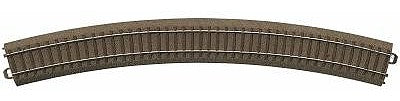 Trix 62530 HO Scale C-Track - Curved - 30 Degrees -- Radius: 25-5/16" 643.6mm