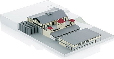 Trix 66321 N Scale Weihenstephan Brewery - Laser-Cut Card Kit -- Part #2