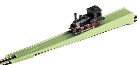 Trix 66529 N Scale Rerailing Ramp pkg(5)