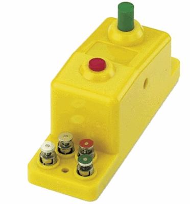 Trix 66594 All Scale Double-Function Controller pkg(2) -- Yellow