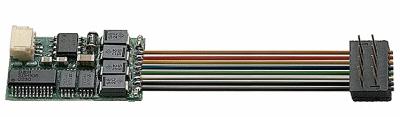 Trix 66837 HO Scale 2000-Milliamp Locomotive Decoder -- For NEM Connector