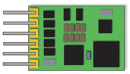 Trix 66841 All Scale Locomotive Decoder 6-Pin