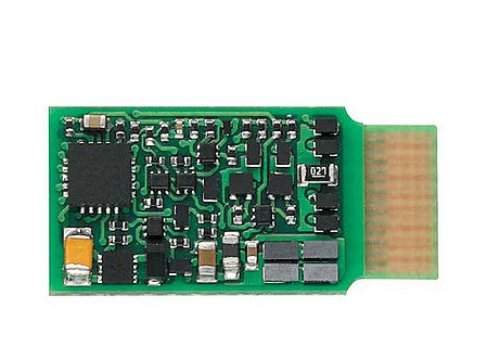 Trix 66856 N Scale 14-Pin DCC Control-Only Decoder -- Dual-Mode, 1000mA Total Current - 1/2 x 3/8 x 1/16" 14 x 9 x 2mm